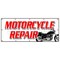 Signmission MOTORCYCLE REPAIR BANNER SIGN tech service cycle repair all brands sale B-120 Motorcycle Repair - alternate 1